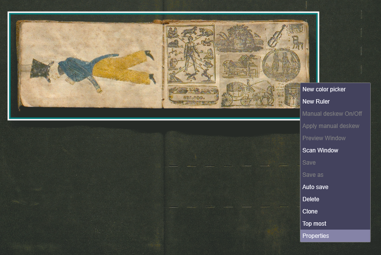 limp capture right click menu