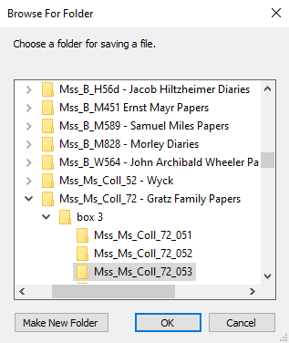 epson2 scanner folder browse settings